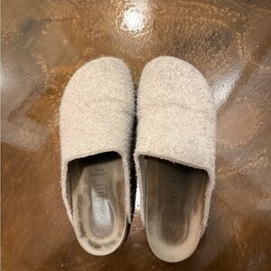 Cozy Cream Slip-On Slippers